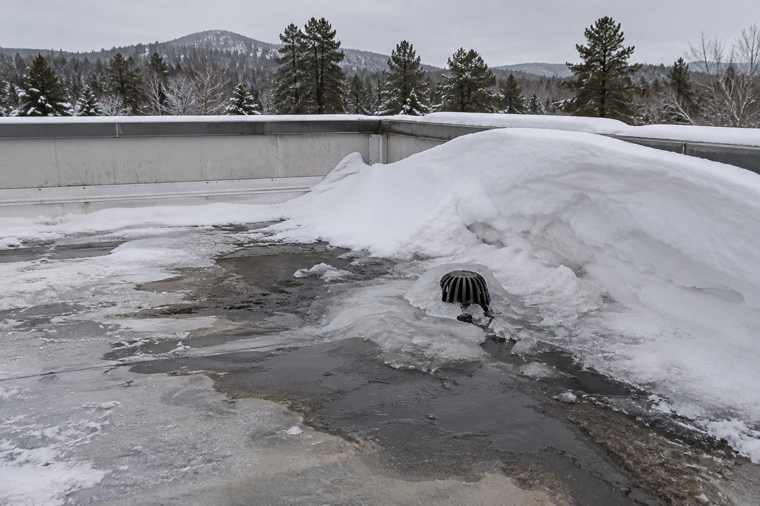 Snow Load and Ice Dam Roof Damage Repair in Flagstaff, AZ