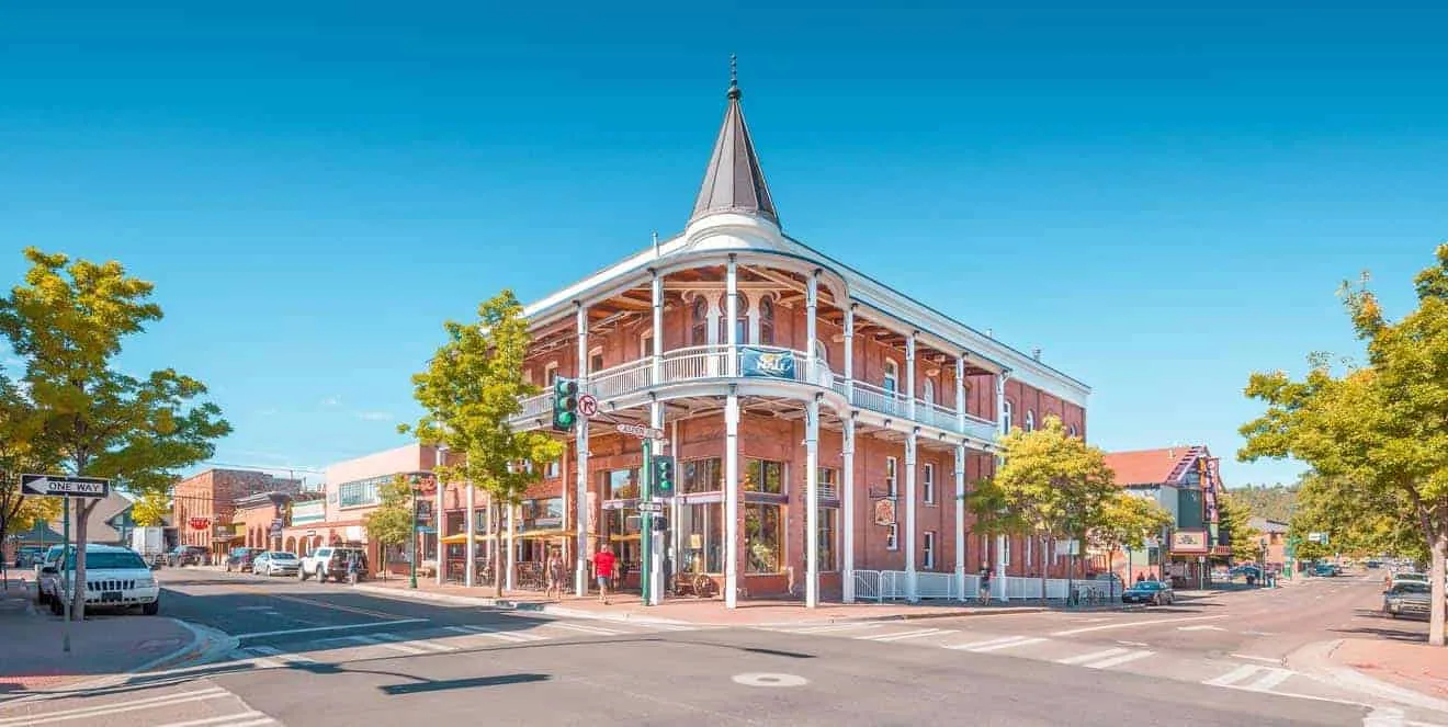 Historic downtown Flagstaff